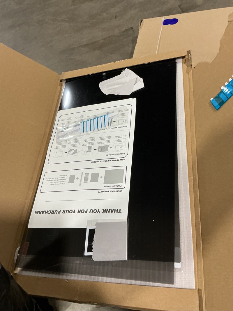 Condition photo showing Good Condition for [2 Pack] 22 Inch Computer Privacy Screen for 16:10 Aspect Ratio Widescreen Monitor, Eye Protection Anti Glare Blue Light Filter Shield, Removable Anti-Scratch Anti Spy Protector ?2Pack?22 Inch (Diagonal) - 16:10 Aspect Ratio