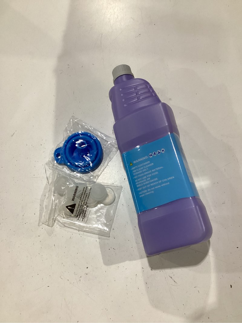 Condition photo showing New/Like New for upgraded refillable bottle for swiffer® wet jet™ mop – 1250ml /42.3 fl oz, leak-proof hdpe solution refill bottle with 8 silicone gaskets & 1 funnel,easy install for use with any cleaning solution