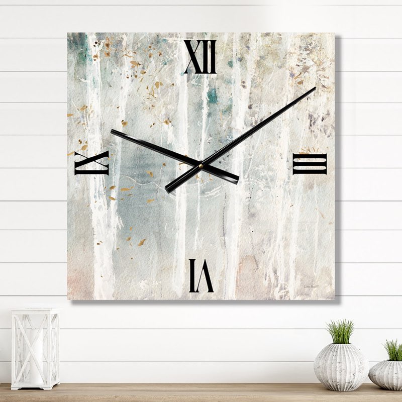 A Woodland Walk into the Forest VI - Traditional Wall Clock
