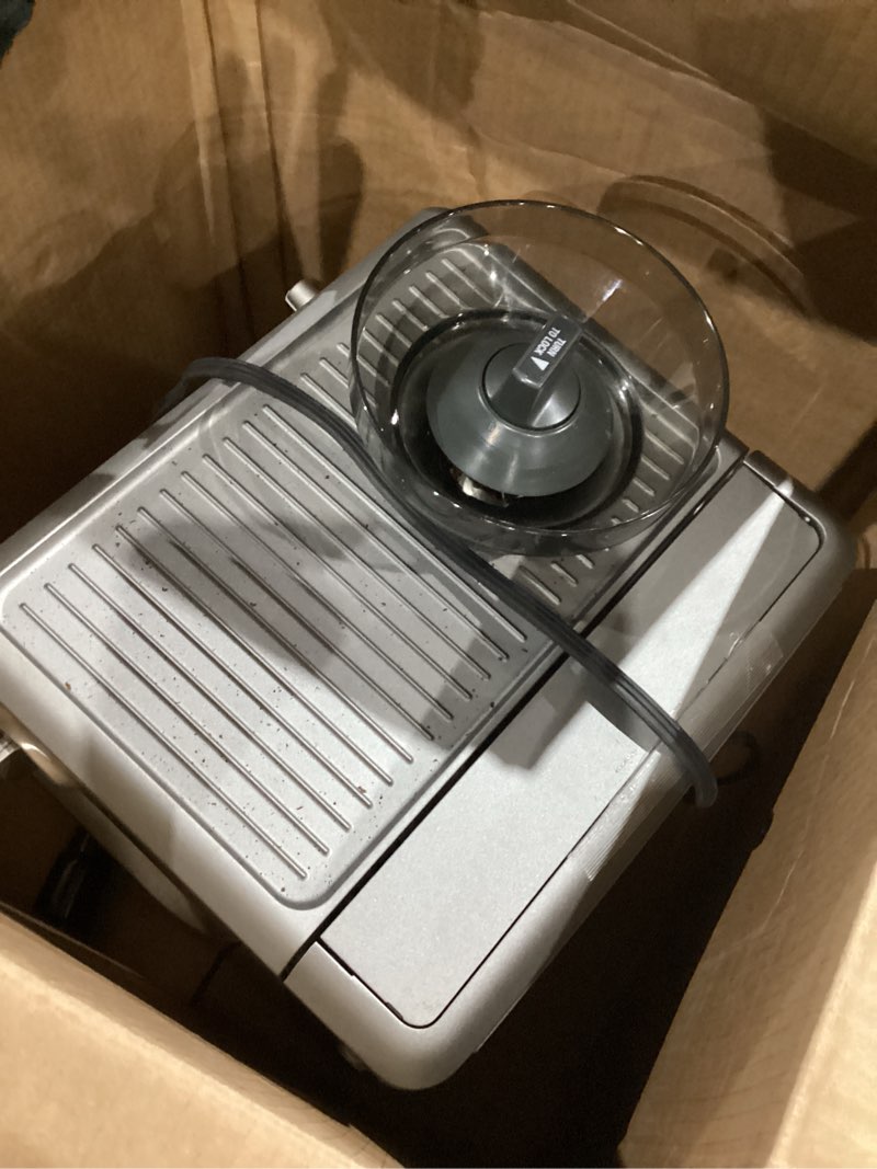 Condition photo showing As Is for Breville Barista Express Espresso Machine BES870XL, Brushed Stainless Steel