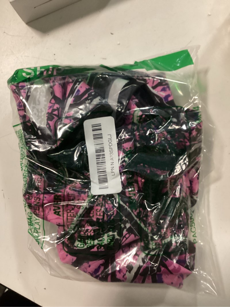Condition photo showing Good Condition for Girls Wrestling Singlets for Kids, Pink & Patterned Youth Singlets for Girls, Kid Sizes XXS-L Large Pink Camo