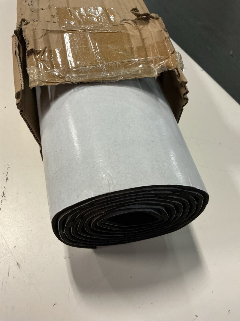 Condition photo showing Good Condition for kxkzren eva foam boat decking self-adhesive boat flooring sheet non-skid diy traction pads grip mat for boat kayak yacht sup board canoe golf cart rv flooring, 21.6" x 90.55"/12.2"x 45.2" black 21.6 x 90.55 inch, 13.61 sq.ft