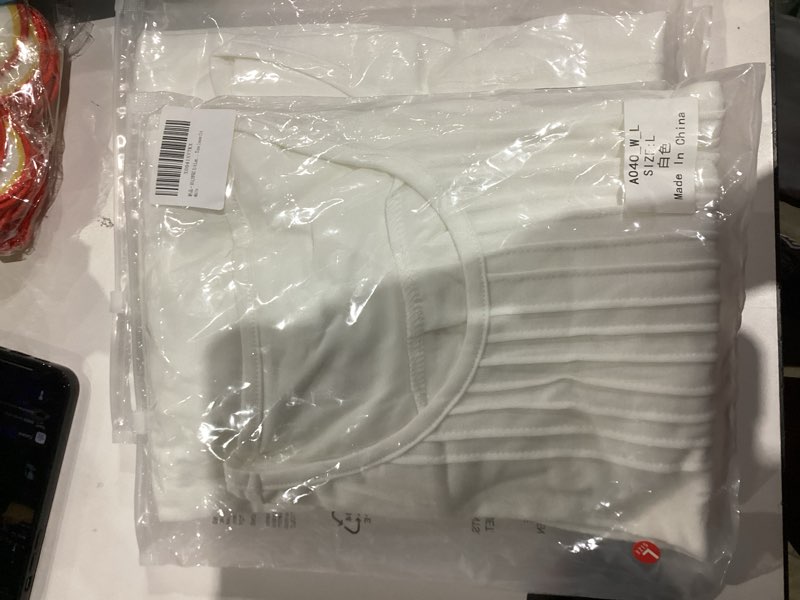 Condition photo showing New/Like New for Womens Tops 3/4 Length Sleeve Dressy Casual Blouses Spring Summer Trendy Pleated Tunic Tops White Small