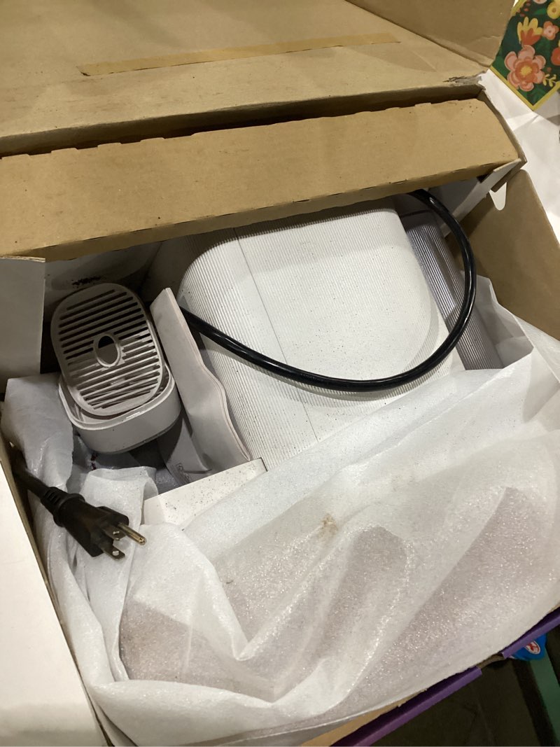 Condition photo showing As Is for Philips Baristina Espresso Machine - Real espresso, made simple. Compact coffee machine, natural white with white portafilter, 16 bar pump pressure, automatic grinder, Cafe Crema (BAR300/00) Espresso Machine White