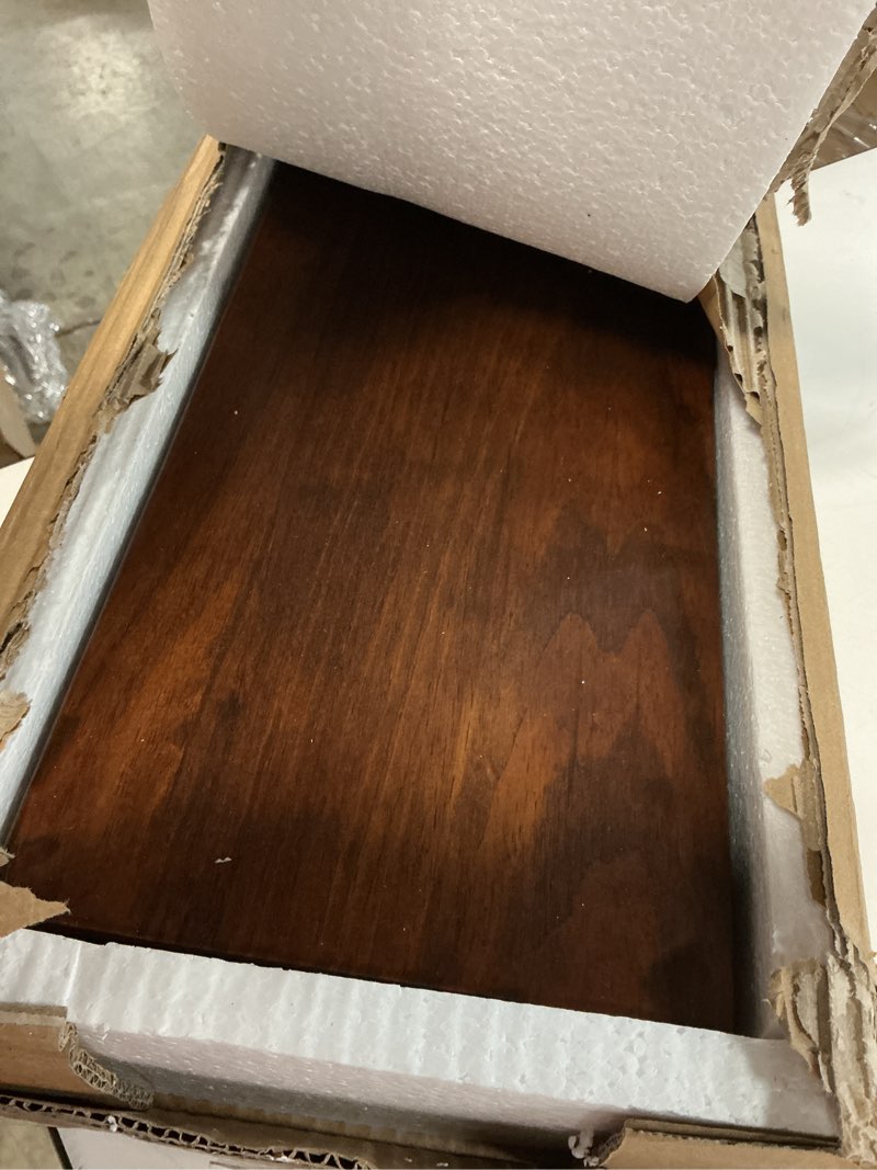 Condition photo showing Good Condition for solid wood floating shelves,15in finished real wood wall shelves with heavy-duty hidden bracket, easy installation, set of 2, 15in x 7.1in x 1.5in, for living room bedroom kitchen,walnut 15in walnut