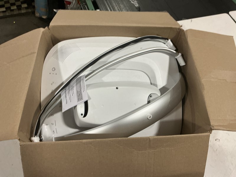 Condition photo showing As Is for 4moms mamaroo multi-motion baby swing, bluetooth enabled with 5 unique motions, grey