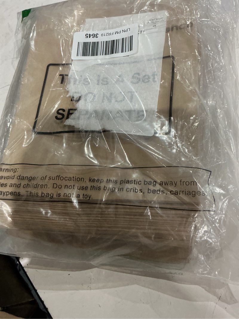 Condition photo showing Good Condition for waxed kraft feminine hygiene liner bag, business restroom bathroom personal dispensers 7.5 x 10" waste receptacle paper liners, sanitary napkin disposal bags, kraft bag (100 pcs)