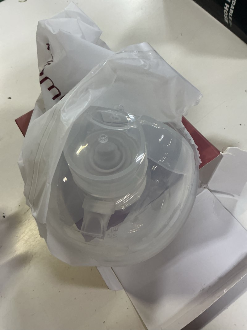 Condition photo showing Good Condition for momcozy m5 full set collector cup, original m5 breast pump replacement accessories, with double-sealed 24mm flanges m5-overall