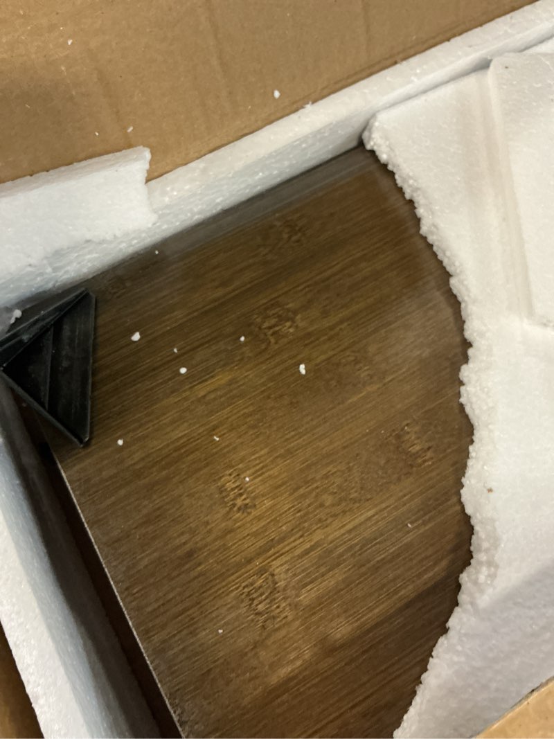 Condition photo showing Good Condition for Japanese Folding Floor Table Foldable Coffee Tables Wood Low Desks Versatile for Sitting Dining Table Tea Tatami Desk No Assembly Unique (31.5 * 19.7 * 11.8 inch) (31.5 * 19.7 *11.8 Inch)