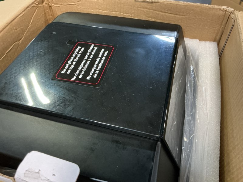 Condition photo showing Good Condition for Gourmia Air Fryer Toaster Oven Combo - All-in-One 14-Quart Digital Air Fryer Toaster Oven with Rotisserie & Dehydrator – 12 Presets, Guided Cooking Prompts, 1750W, Dishwasher-Safe Accessories