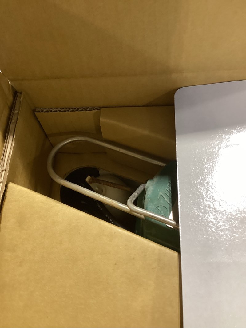Condition photo showing As Is for Zoeller 282-0001, Model M282, Waste-Mate 280 Series, Sewage Pump with Mechanical Float Switch, 1/2 HP, 115 Volts, 1 Phase, 2" Flanged Discharge, 10.3 Amps, 125 GPM Max, 25 ft Max Head, 10 ft Cord, Automatic, Single Seal