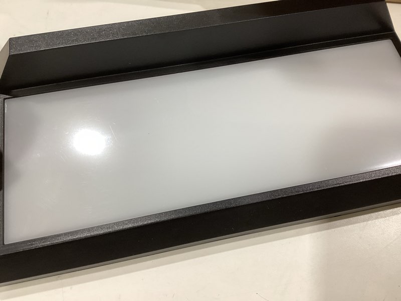 Condition photo showing New/Like New for solar address sign, lighted address plaque outdoor waterproof, illuminated address numbers, house numbers for outside black