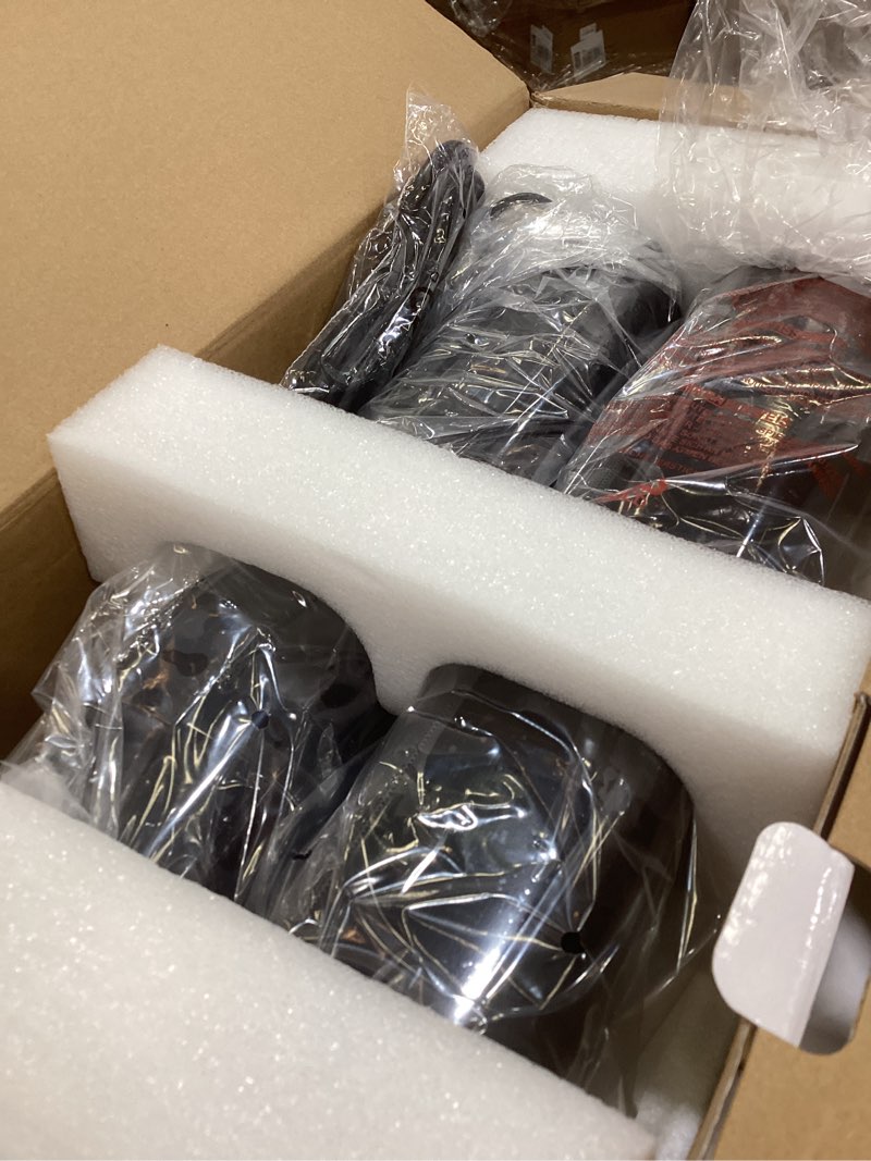 Condition photo showing Good Condition for soundbar with subwoofer for tv, karaoke sound bar with 2 wireless microphones for singing, bt 5.3 home theater surround sound system with hdmi arc optical aux usb for family party, movie night suntrok s-09 2.1 soundbar & subwoofer system