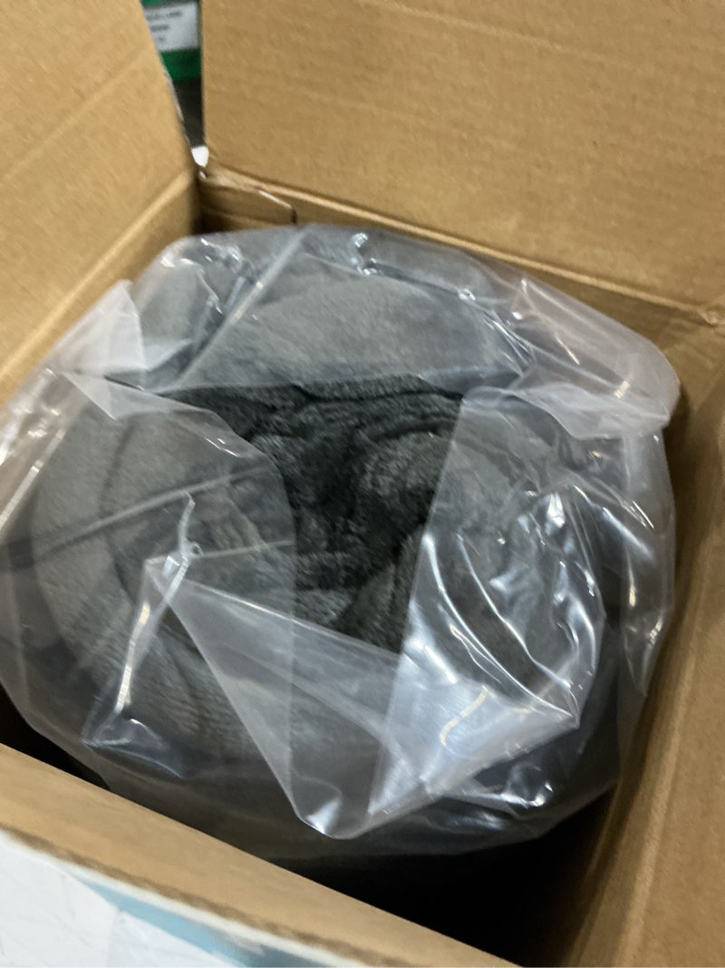 Condition photo showing Good Condition for hansleep fleece charcoal full blanket, super soft flannel fuzzy plush cozy blanket for all seasons, charcoal, full 84x90 inches charcoal full (84x90 inches)