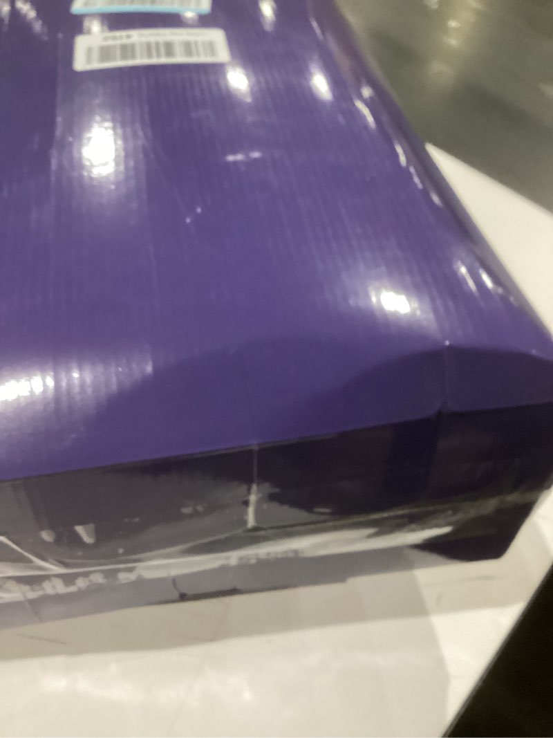 Condition photo showing Good Condition for Reading Pillow for Lying, Leaning and Prone, Contour Memory Foam Pillow, Ergonomic Cervical Pillow for Neck and Shoulder Pain Relief, Bed Wedge Pillow Blue