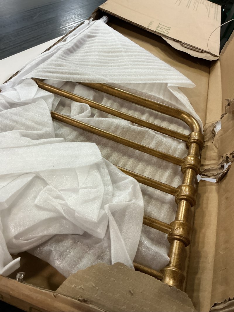 Condition photo showing Good Condition for Namesake Toddler Bed Conversion Kit for Abigail and Winston (15599) - Vintage Gold