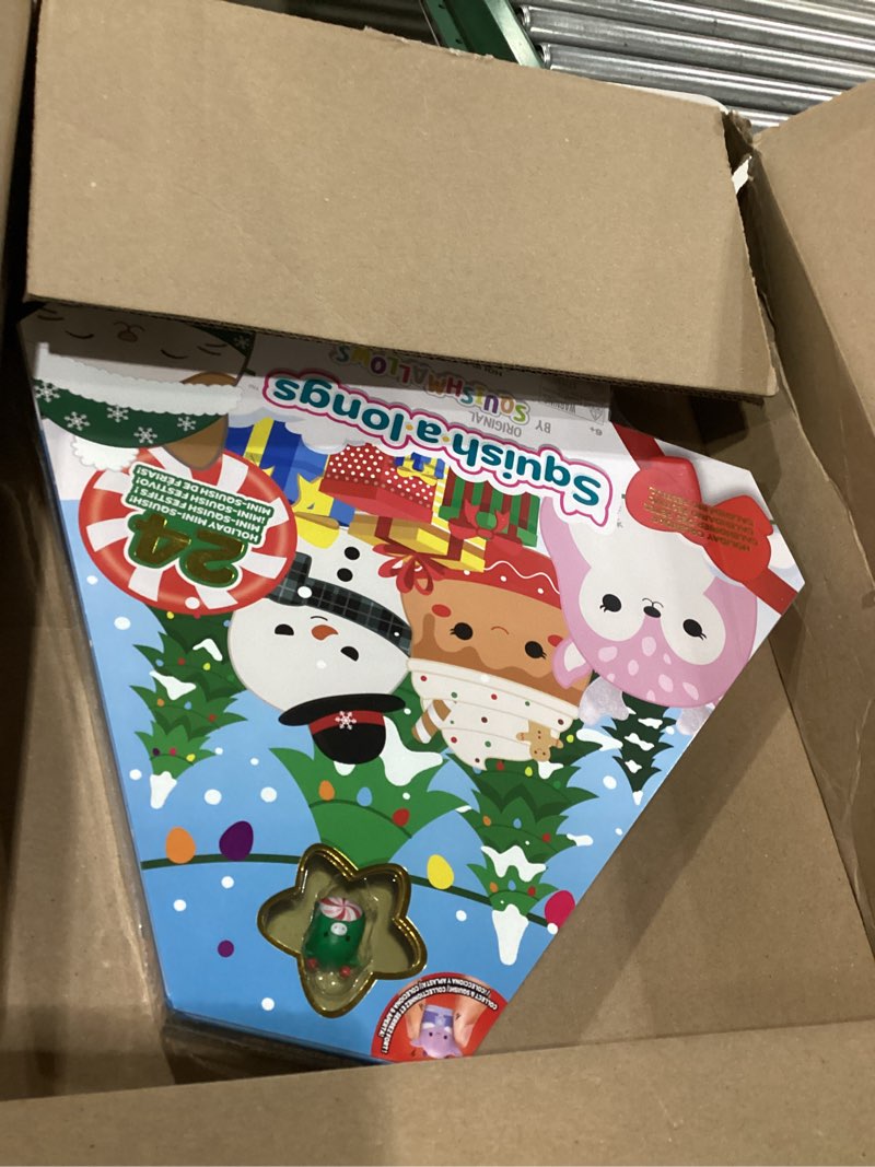 Squish-a-longs Holiday Countdown Calendar – Includes 24 Mini-Squish (Wave 3)