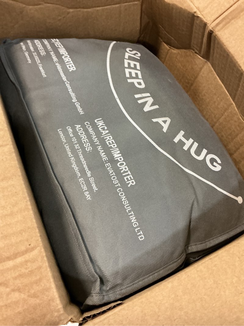 Condition photo showing Good Condition for lofus weighted blanket for adults(15 lbs, 48" x 72"), throw heavy blanket machine washable, soft weighted blankets for stress relief and sleep promotion-grey grey 48" x 72" 15lbs