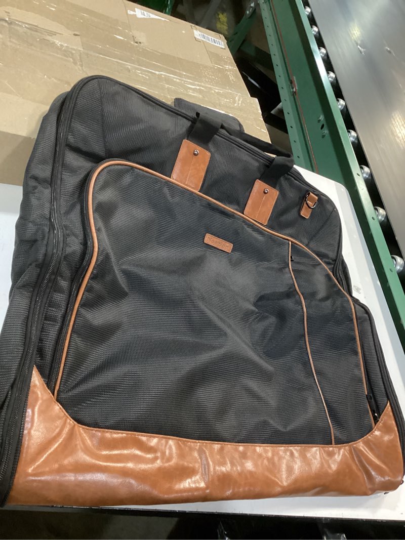 Condition photo showing Good Condition for Noozion Garment Bag for Travel Large Carry On Suit Bag Hanging Travel Suit Bags Waterproof Suitcase Luggage Bag for Men Women Business Trips with Shoulder Strap Black Large