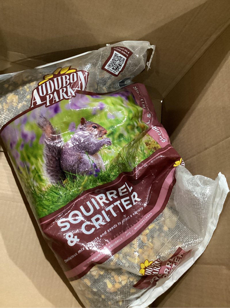 Condition photo showing Good Condition for audubon park squirrel & critter food, 15-lb. bag