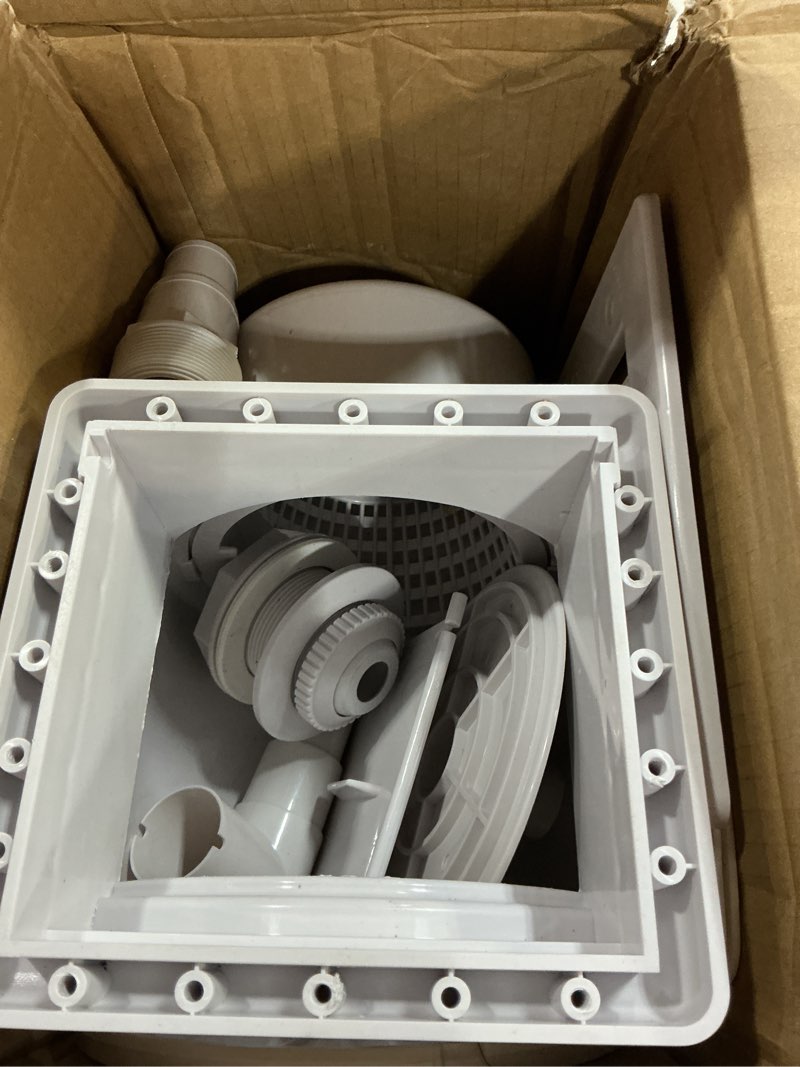Condition photo showing Good Condition for ktwt 284102 standard thru-wall skimmer w/return fitting for hayward skimmer above ground pools (1 set)