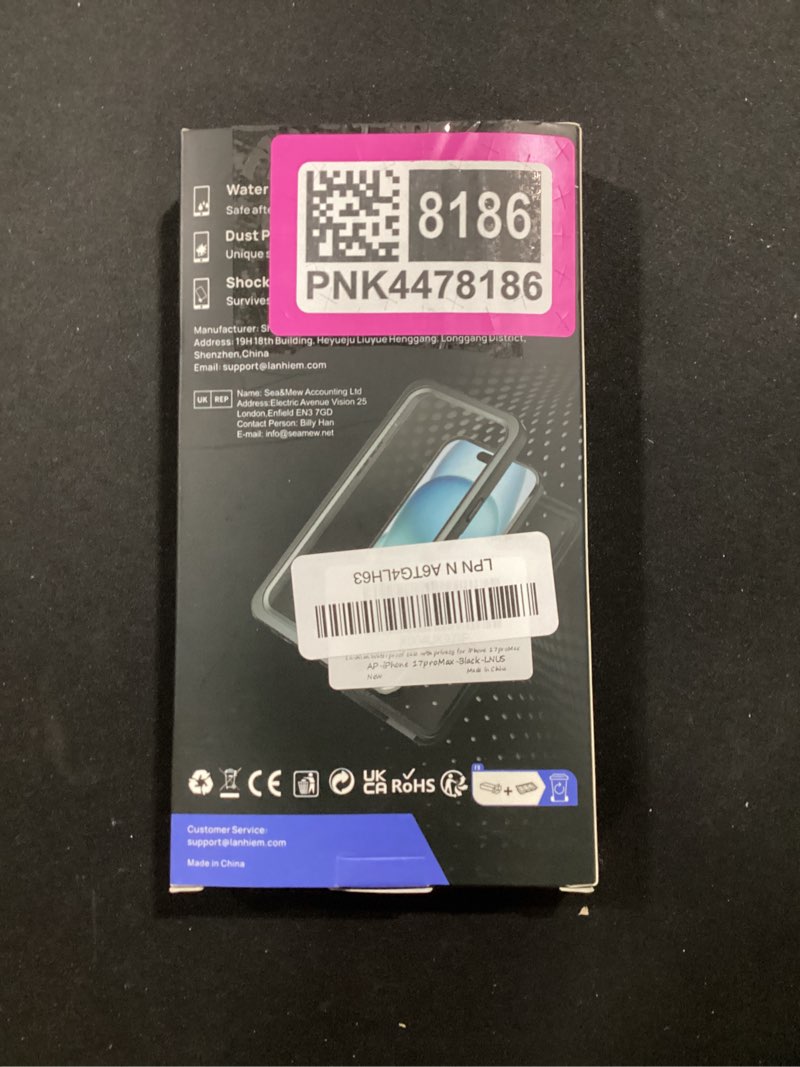 Condition photo showing New/Like New for Lanhiem Magnetic for iPhone 17 Pro Max Case Privacy, Waterproof Dustproof Case, [Built in Anti-Spy S