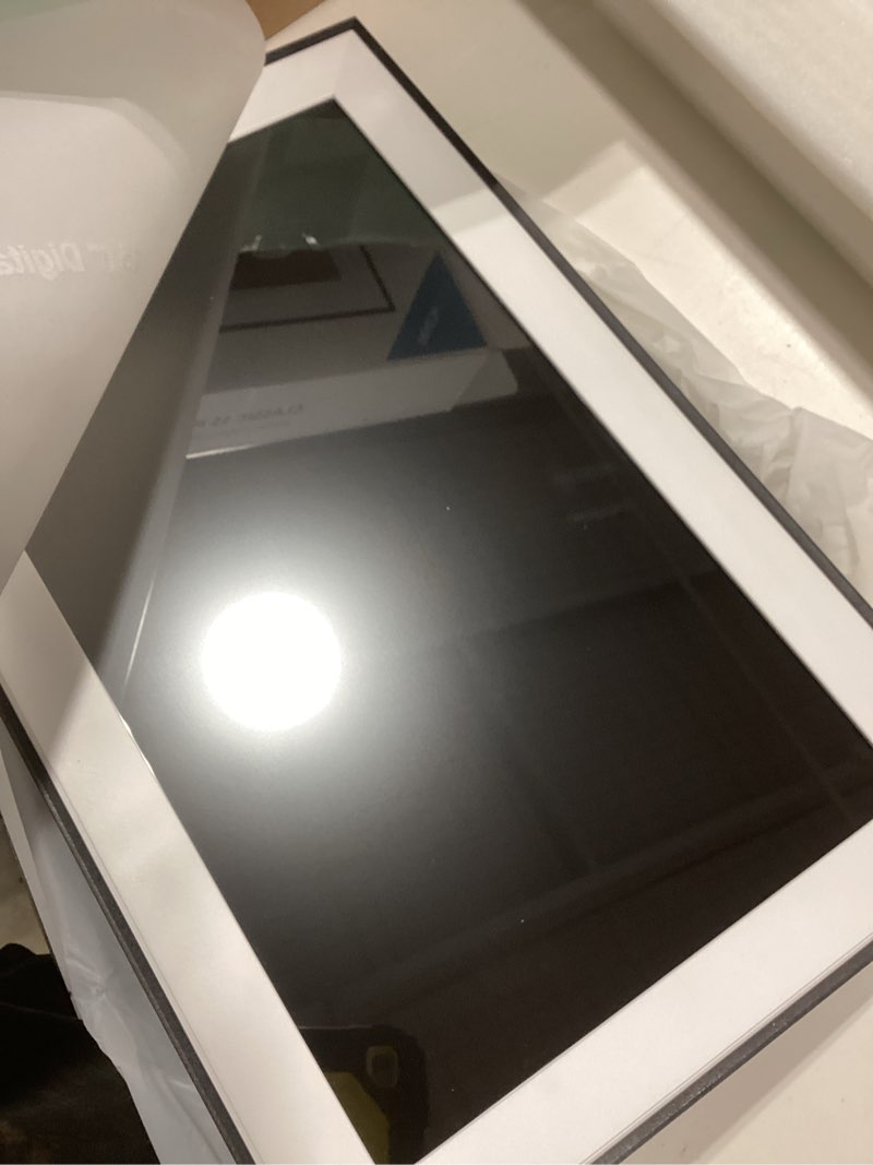 Condition photo showing Good Condition for Dragon Touch 15.6 Inch Large Digital Picture Frame - WiFi Digital Photo Frame with 32GB Storage, FHD 1080P Touch Screen, Auto-Rotate, Share Photos/Videos Instantly via Free App Best Gifts for Mom