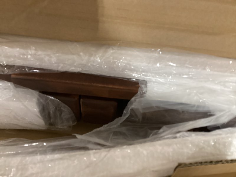 Condition photo showing Good Condition for zinus vivek deluxe wood platform bed frame with headboard, wood slat support, no box spring needed, 