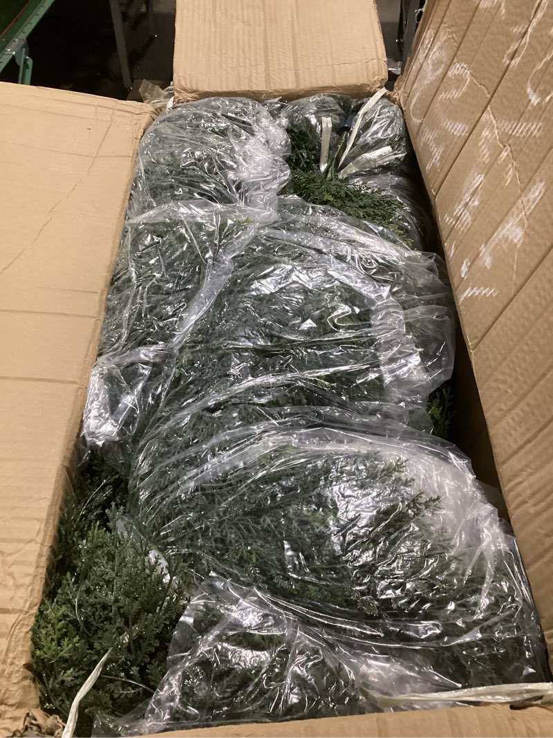 Datietiao 5FT Artificial Cedar Topiary Trees, 2Pack Lifelike UV Protected Faux Cedar Tree Fake Cypre