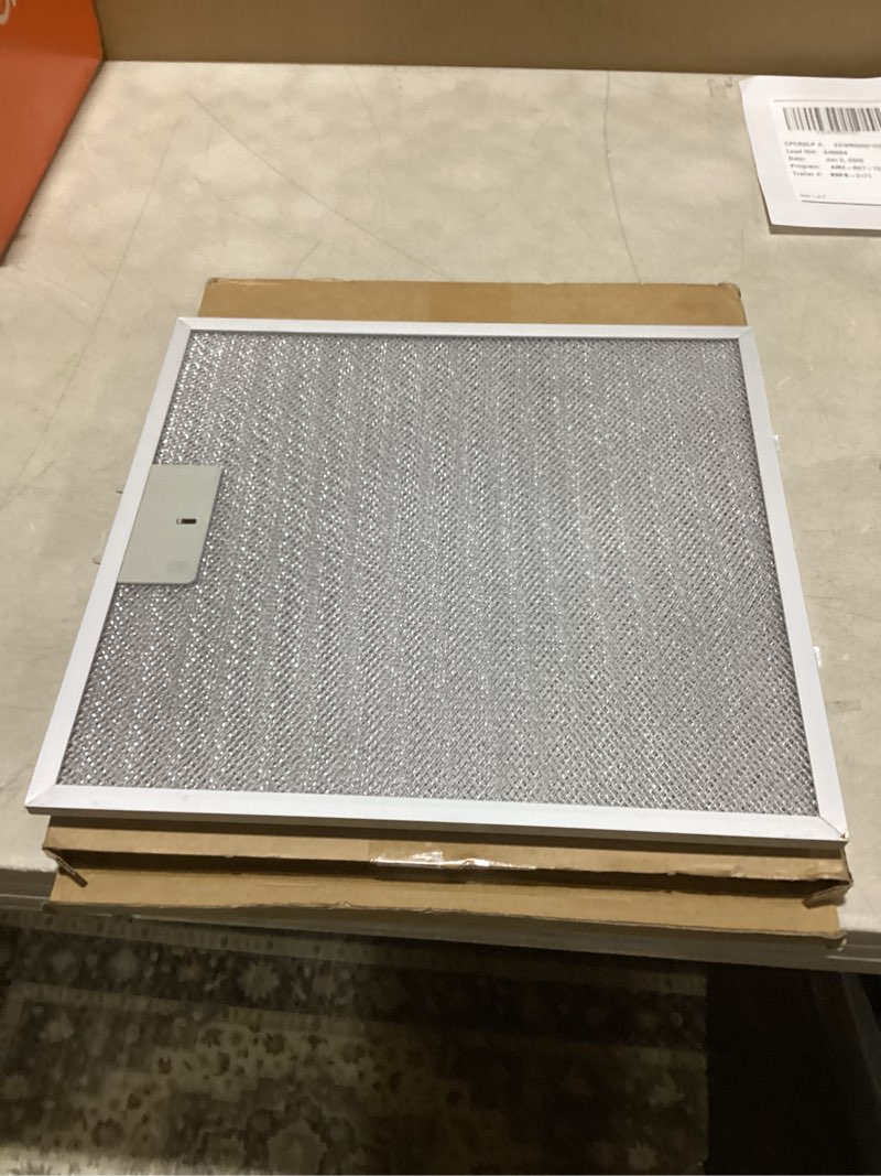 Condition photo showing Good Condition for 2-Pack Range Hood Filter Replacement fit for Vissani 30-inch Pyramid or WA0575 Wall Mount Range Hood, 5-Layer Aluminum Vent Filter?14.37x13.46x0.35inch?