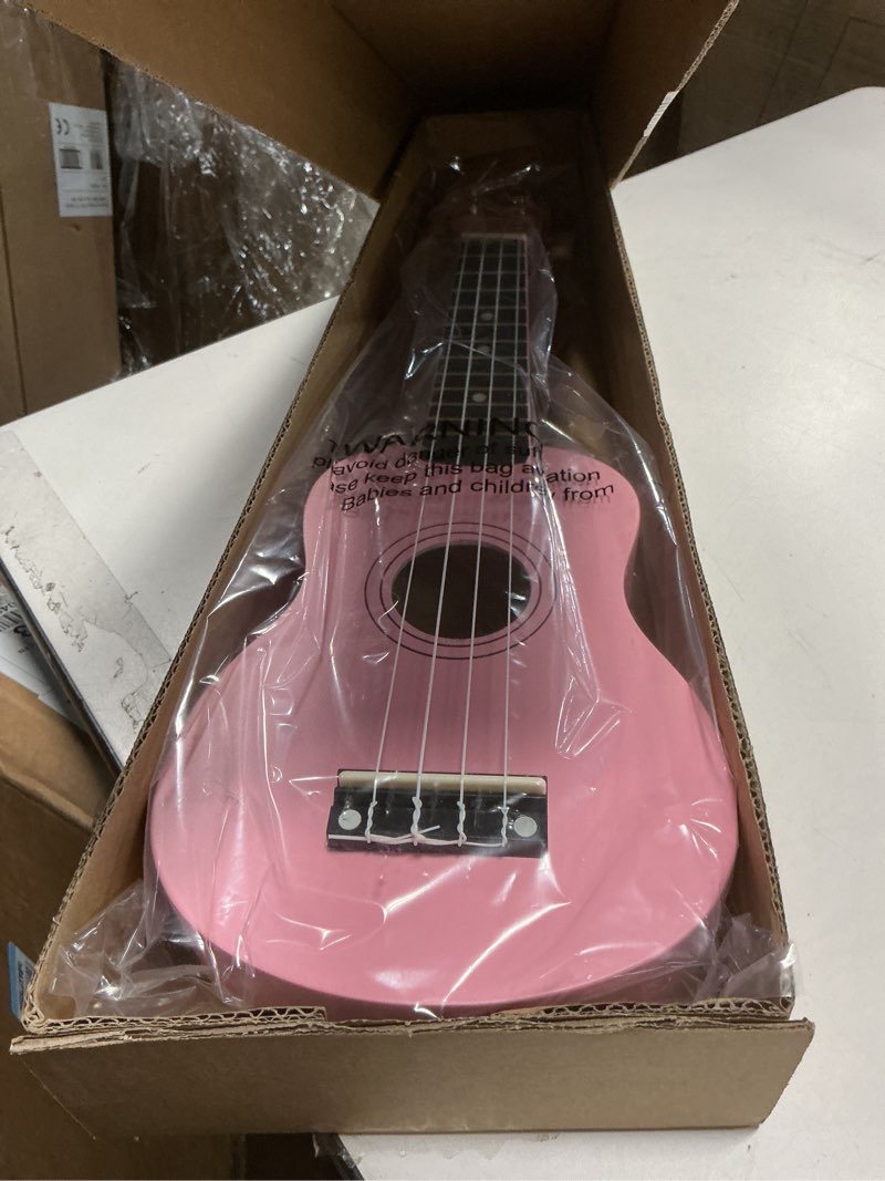Condition photo showing Good Condition for 21 Inch Wooden Kids Toddler Child Children Acoustic Guitar Musical Instruments Ideal for 3-9 Year Old Boys Girls Gifts (Pink)