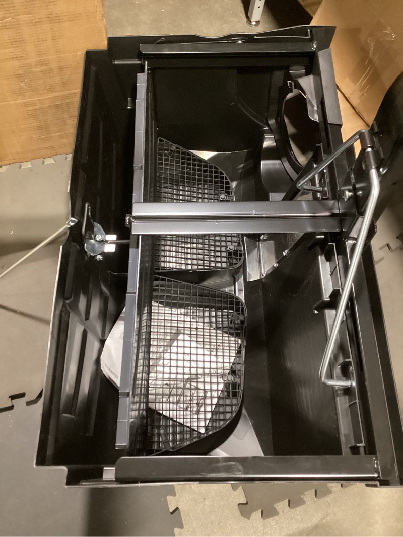Condition photo showing As Is for bagger kit (missing parts)
