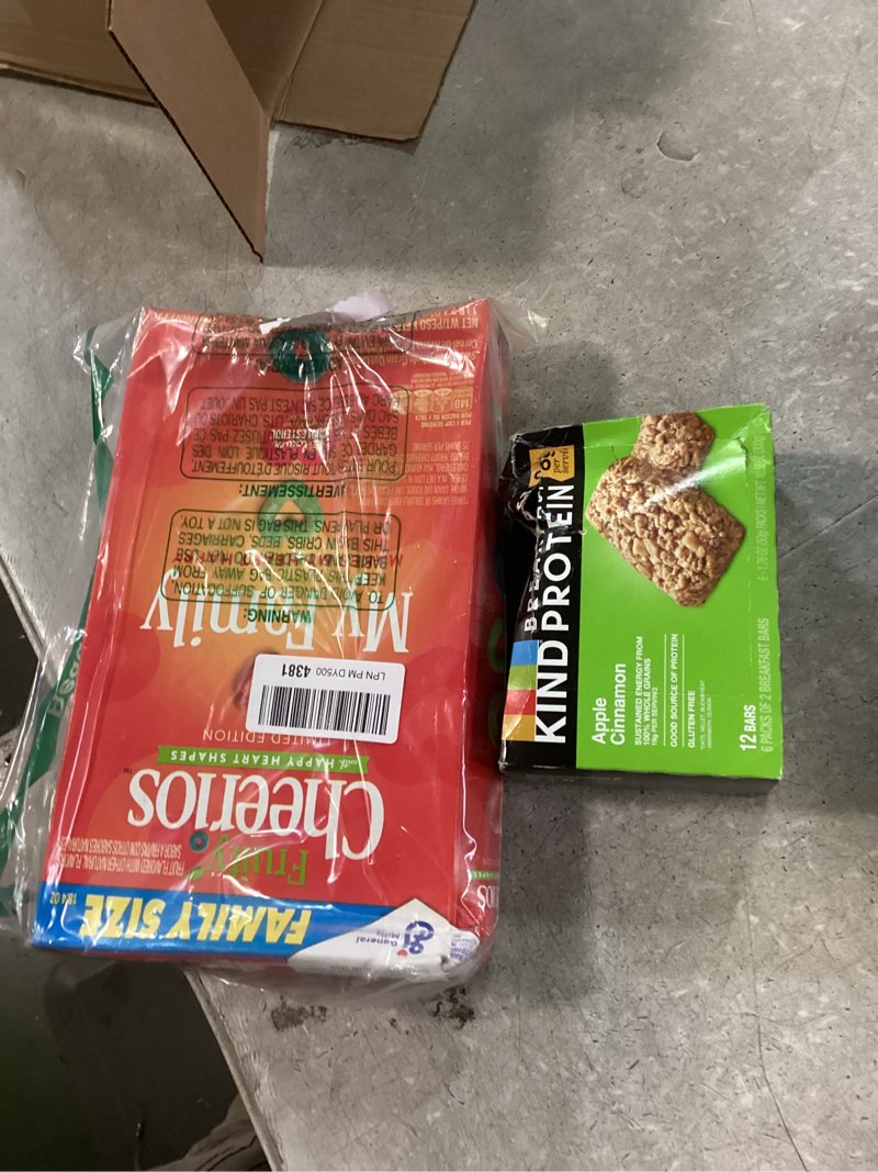 Mixture of small candy. and chips