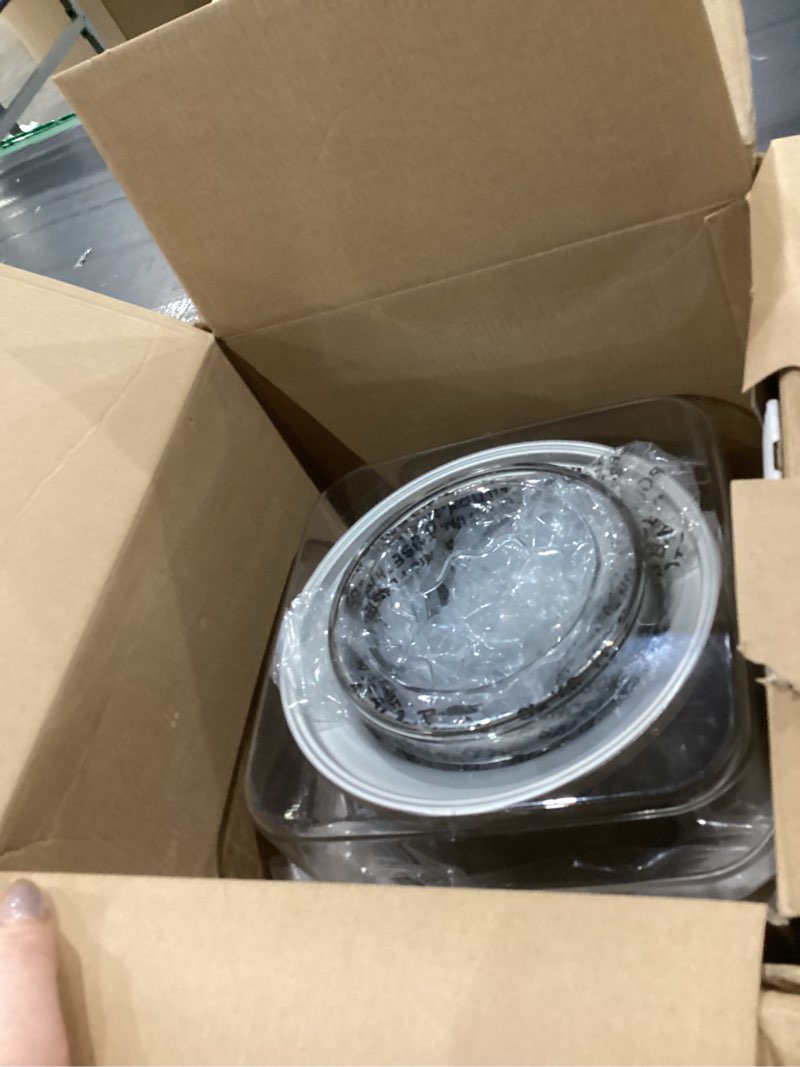 Condition photo showing As Is for Cuisinart Ice Cream Maker Machine, 2-Quart Ice Cream, Sorbet and Frozen Yogurt Machine, Fully Automatic Double-Insulated Freezer Bowl Makes Frozen Desserts in Under 30 Minutes, ICE30BCP1, Silver