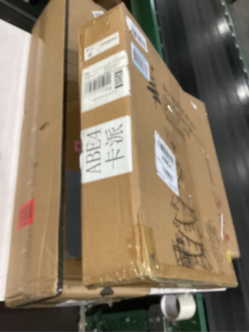 Condition photo showing New/Like New for 6 FT Pink Pop Up Christmas Tree, Pre-Lit Collapsible Artificial Christmas Tree with 150 LED Lights, Easy Assembly Tree for Indoor Home Holiday Party Décor