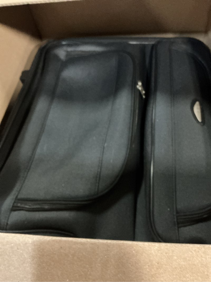 Condition photo showing Good Condition for travel select amsterdam business rolling garment bag, softside expandable rolling 2-wheeled suit carrier, gray, one size