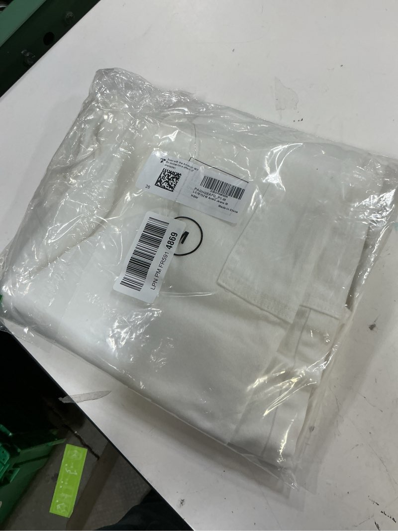 Condition photo showing Good Condition for grapent barrel jeans for women trendy high waisted cropped cargo pocket baggy stretch denim pants wide leg tapered jeans medium cream white