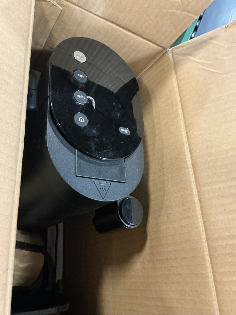 Condition photo showing As Is for Ninja | Coffee Maker | Single Serve |Brew with Coffee Pods & Grounds| Compatible with K-Cup Coffee Pods | 4 Brew Styles, up to 24oz Cup Sizes & 56oz Removable Reservoir | Black | PB051 Standard Black