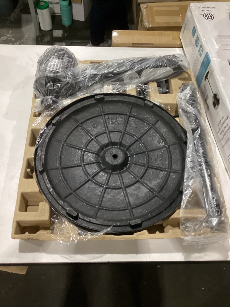 Condition photo showing Good Condition for black+decker 18" oscillating stand fan with remote control black: adjustable height, 3 speeds, etl listed