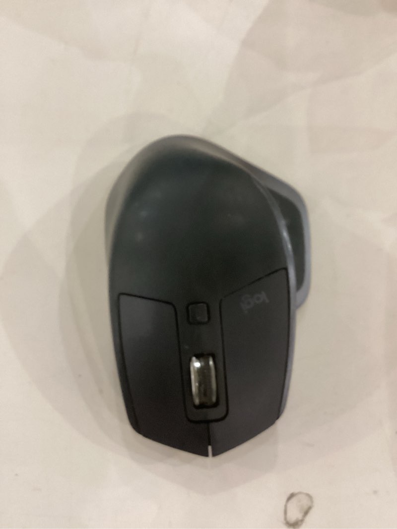 Condition photo showing As Is for Logitech MX Master 2S Bluetooth Edition Wireless Mouse, Multi-Surface, Hyper-Fast Scrolling, Ergonomic, Rechargeable, Connects Up to 3 Mac/PC Computers - Graphite