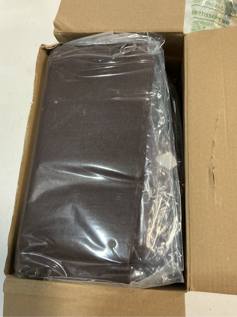 Condition photo showing Good Condition for qilery 50 pcs wedding paper gift bags bulk with tissue paper small gift bags with handle and tags for birthday wedding 4th of july party business(dark brown,4.7 x 2.4 x 3.9'') dark brown 4.7 x 2.4 x 3.9''