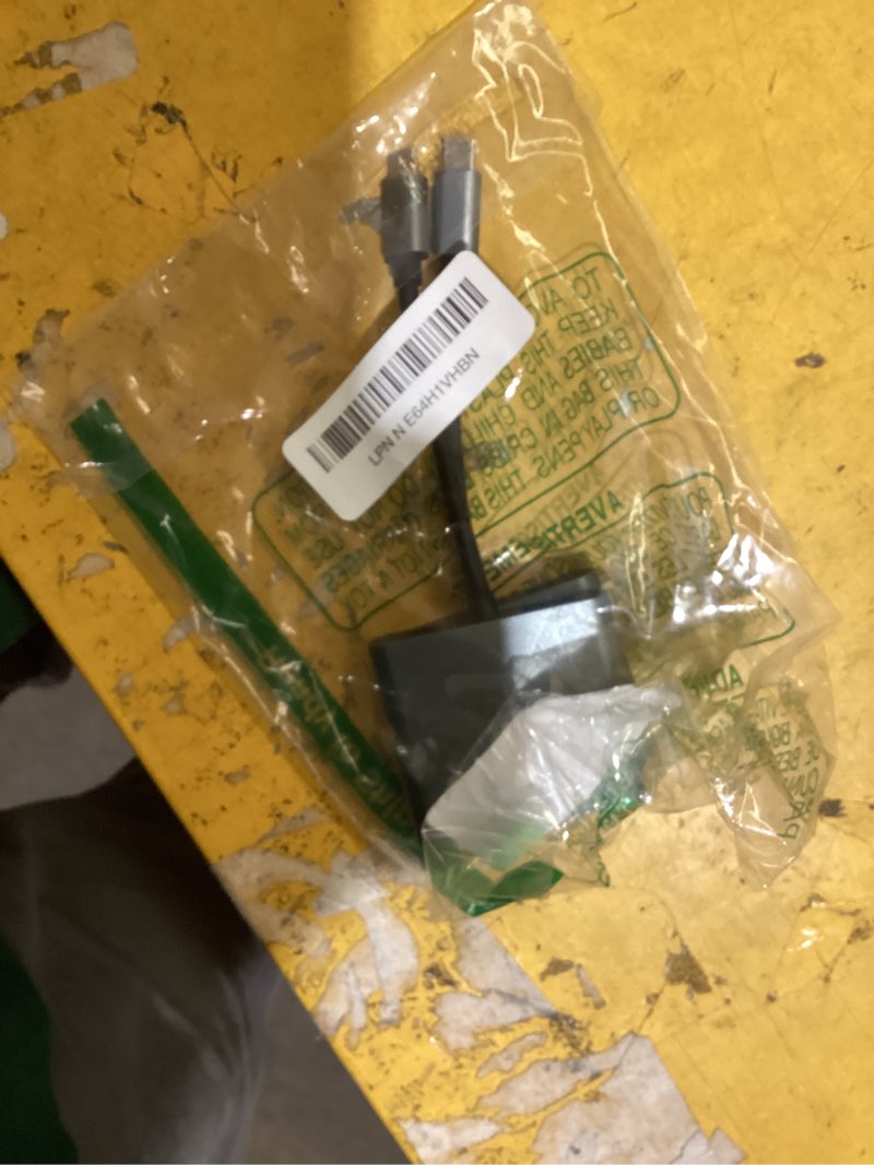 Condition photo showing Good Condition for usb c to dual hdmi adapter 4k@30hz, 4-in-1 usb c hub multiport adapter,hdmi splitter for dual monitors with 100w pd & usb 3.0 port, type-c to hdmi for usb-c devices with dp alt mode green