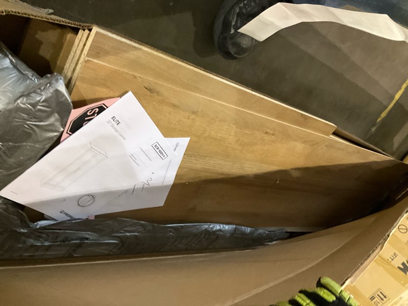 Condition photo showing As Is for storage cabinet