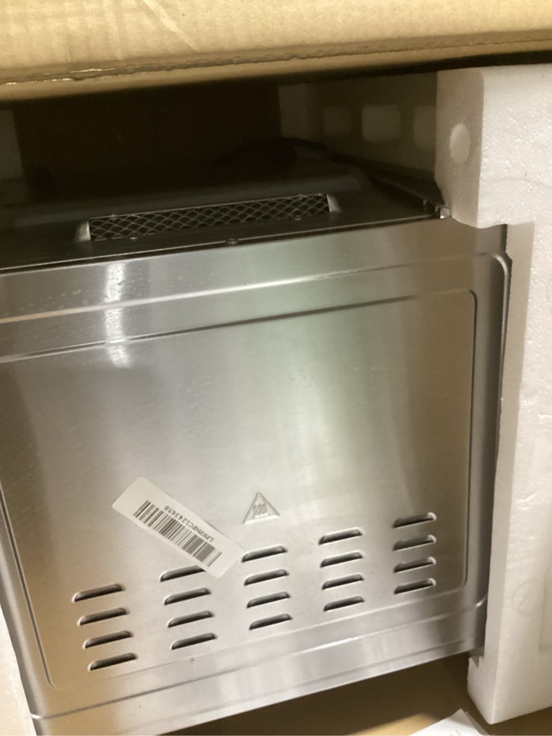 Condition photo showing Good Condition for dan - emeril lagasse extra large french door air fryer toaster oven combo, 24 cooking functions and digital controls, 7 accessories included, stainless steel finish, 26qt capacity