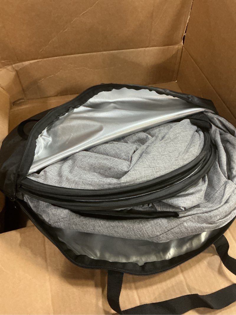 Condition photo showing Good Condition for upright christmas tree storage bag 7.5 ft, artificial christmas tree storage bag 6.5ft, christmas tree cover for upright storage fit 6 ft / 6.5 ft / 7 ft / 7.5 gray