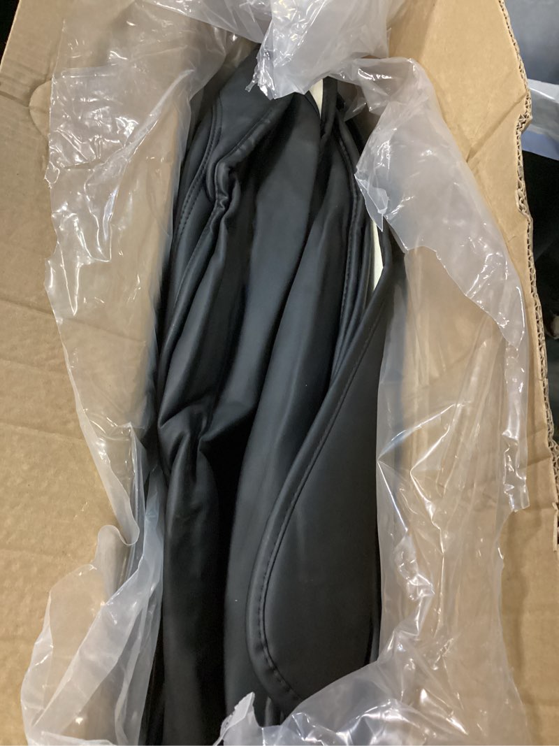 Condition photo showing item condition for Black Car Seat Cover with Lumbar Support, Car Seat Protector Waterproof, Nappa Leather Car Seat Cushion, Car Seat Covers Front Seats and Back Fit for Most Cars