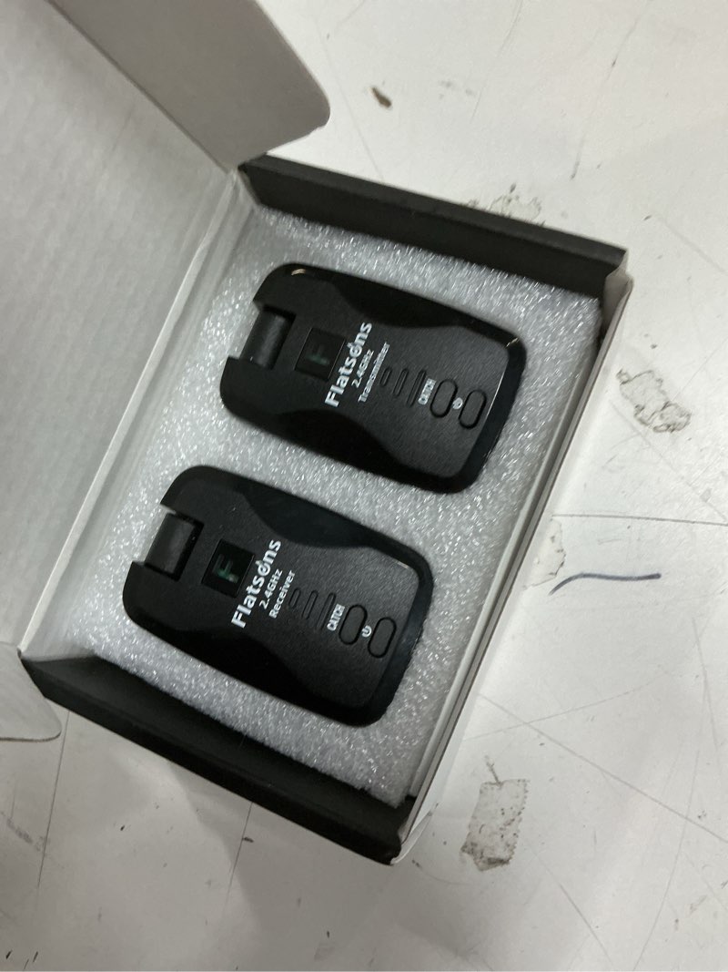 Condition photo showing Good Condition for FW2D Wireless Guitar System Exclusive Mute Plug, 2.4 GHz Wireless Guitar Transmitter Receiver, 10H Working Cordless Guitar Transmitter Rechargeable USB C for Acoustic Electric Guitar Bass Ukulele etc
