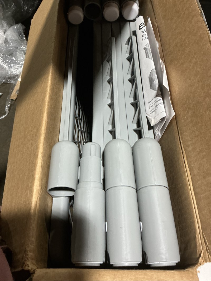 Condition photo showing Good Condition for Evenflo Versatile Play Space Adjustable Play Area, 6-Panel (Cool Gray) 6 Panel Cool Gray Play Space