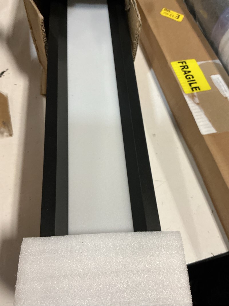 Condition photo showing New/Like New for skyglow 32" bollard light, 12v low voltage aluminum led ip65 waterproof modern outdoor landscape path lights 3000k curb appeal hardwired for garden pathway lawn patio courtyard driveway commercial 32 inches