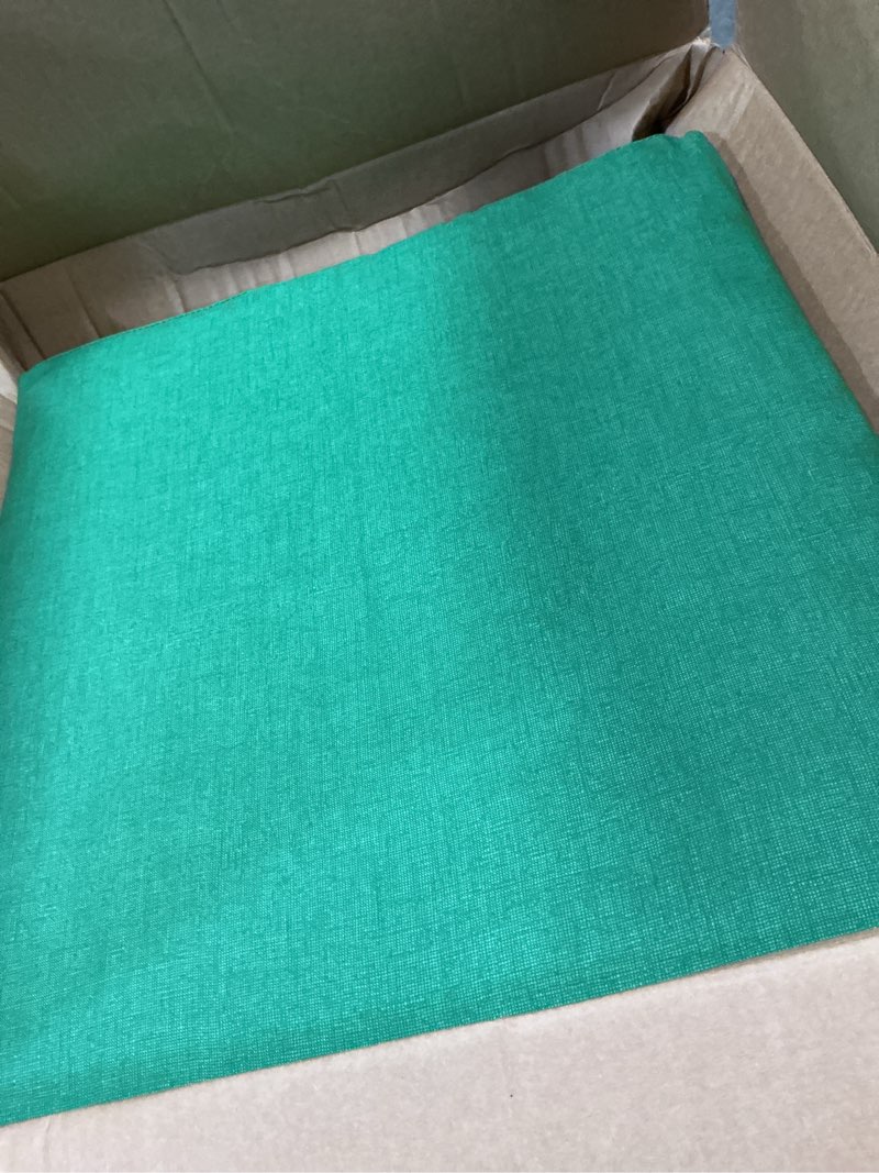 Condition photo showing Good Condition for arden outdoor deep seat bottom cushion, 24 x 24, rain-proof, fade resistant 24 x 24, moss green leala moss green leala 24"d x 24"w x 5.75"h 24 x 24 deep seat bottom